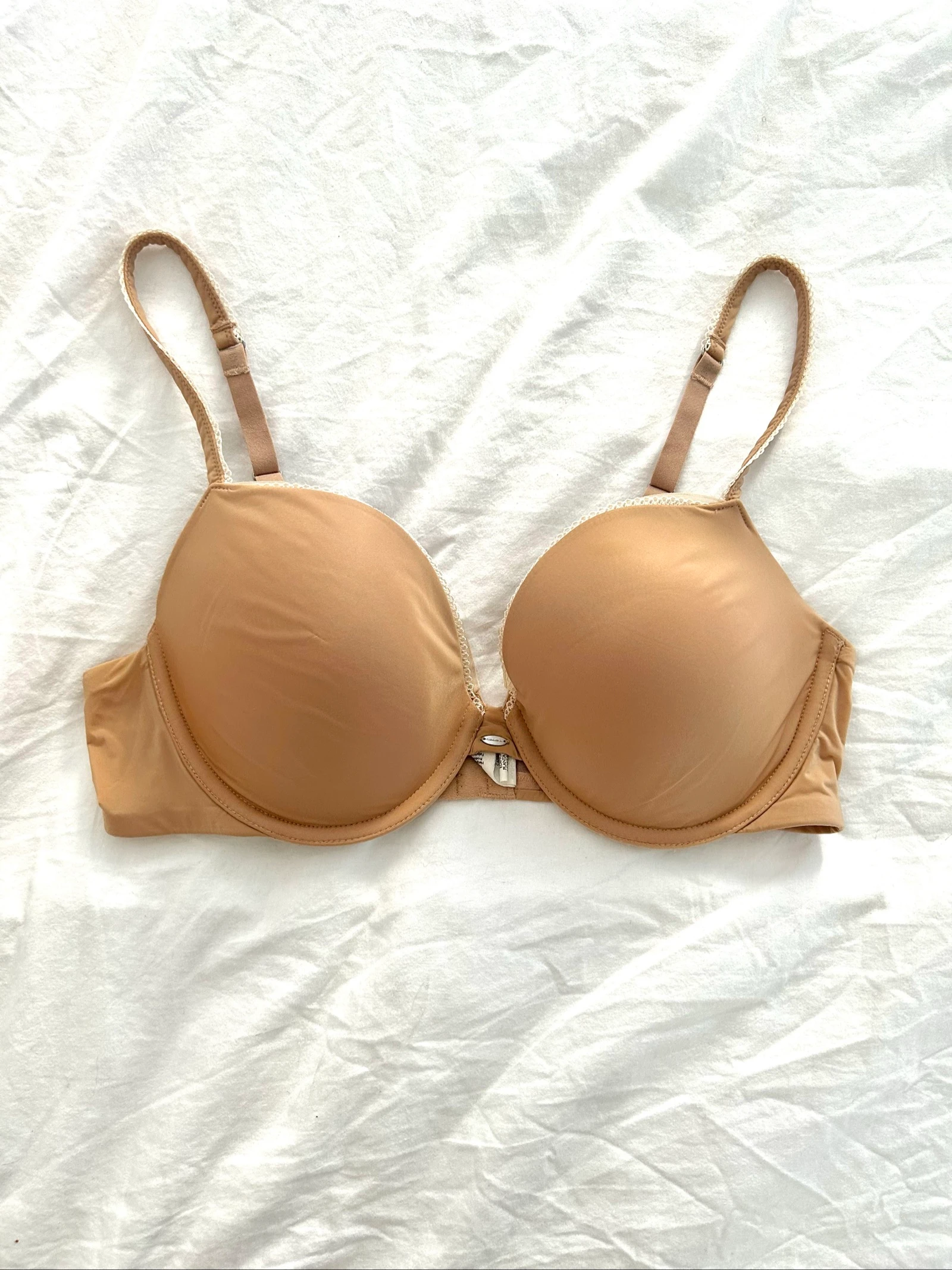 Sutiã de nylon com aro bege 95C Calvin Klein – photo 4
